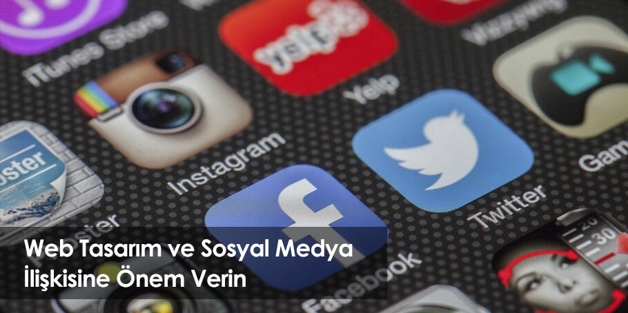 Web tasarım ve sosyal medya